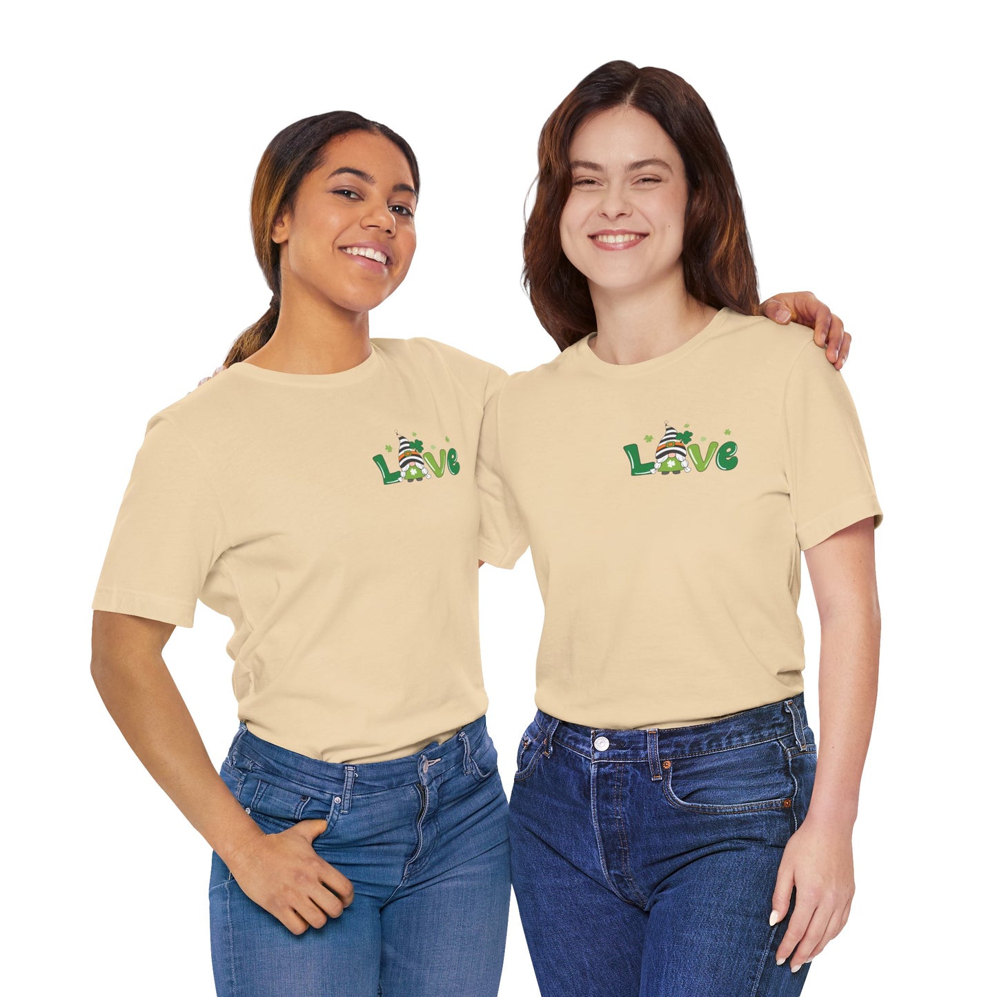 St. Patrick's Love GNOME Unisex Jersey Short Sleeve Tee