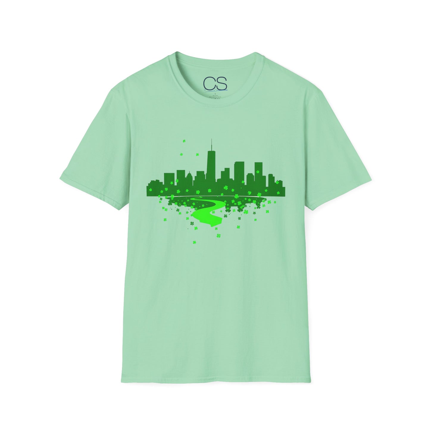 Chicago St. Patrick's Day Unisex Softstyle T-Shirt