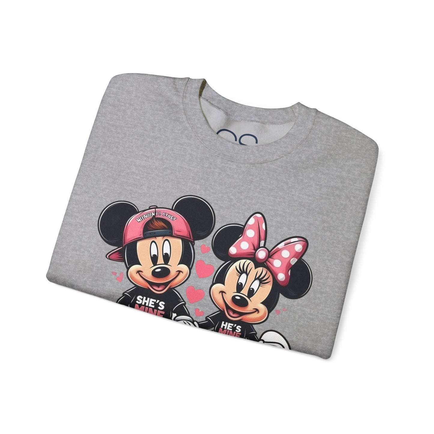 Mickey & Minnie Couples Crewneck Sweatshirt