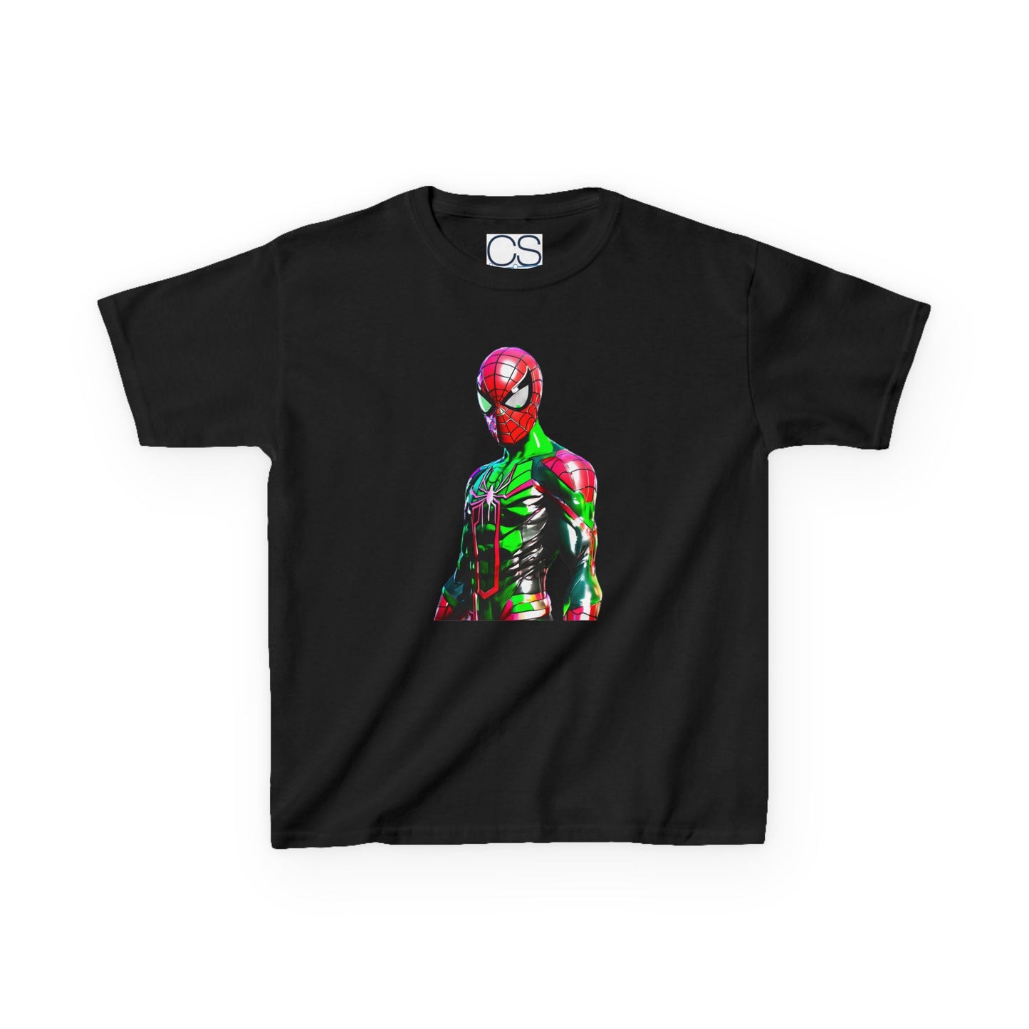 Spider-Man St. Patrick's Day Kids Heavy Cotton T-Shirt