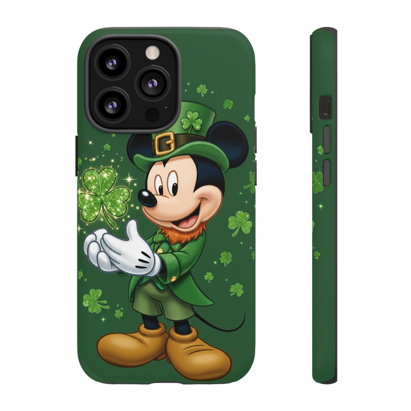 Disney Mickey Shamrock Durable Phone Case