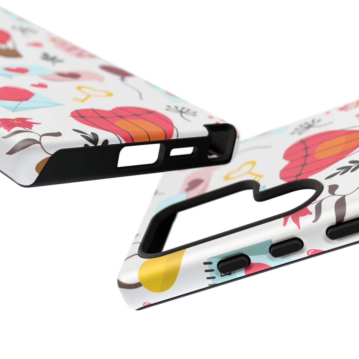 Valentine's Day Heart-Themed Durable Phone Case