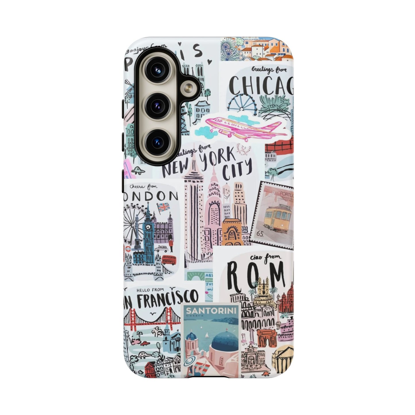 Wanderlust Travel-Themed Durable Phone Case