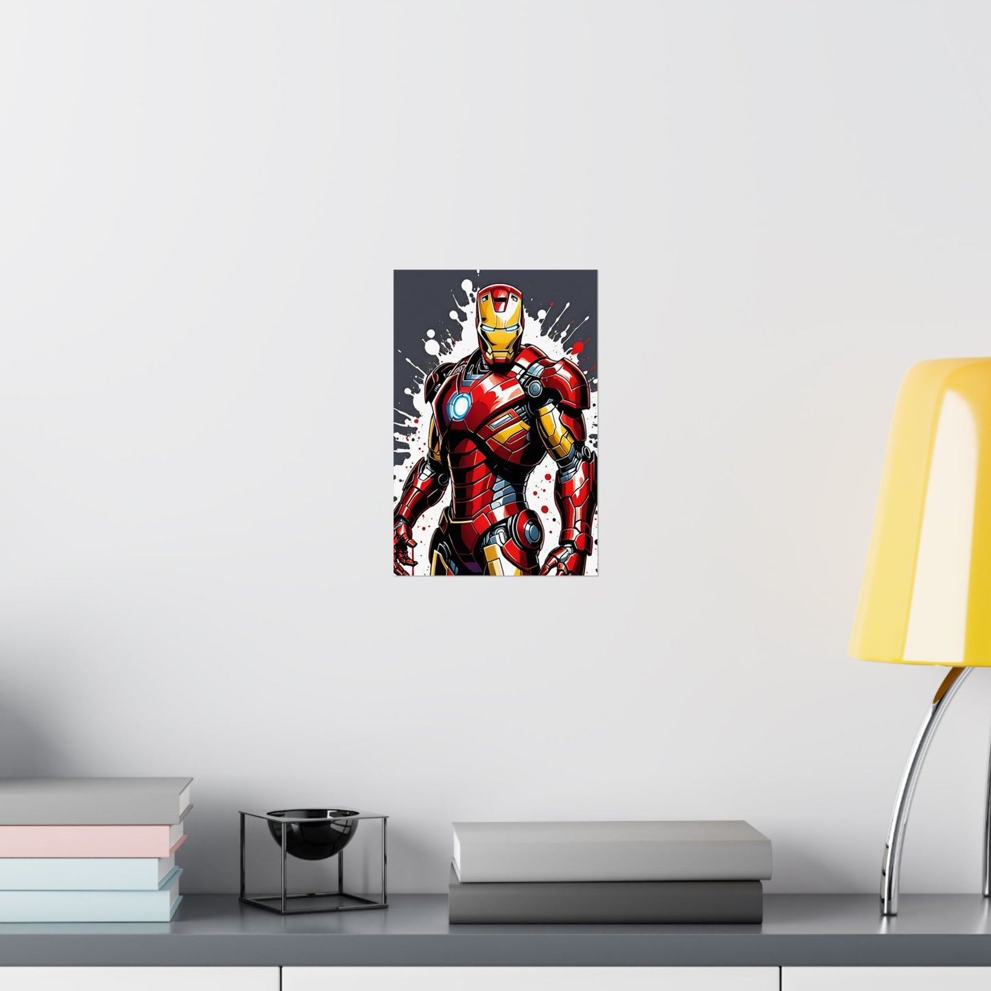 Armored Hero Premium Art Poster