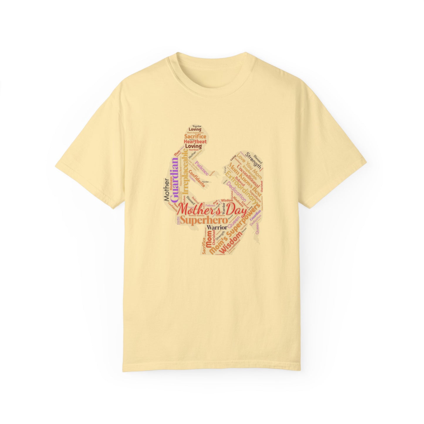 Mother and Child Word Art T-Shirt
