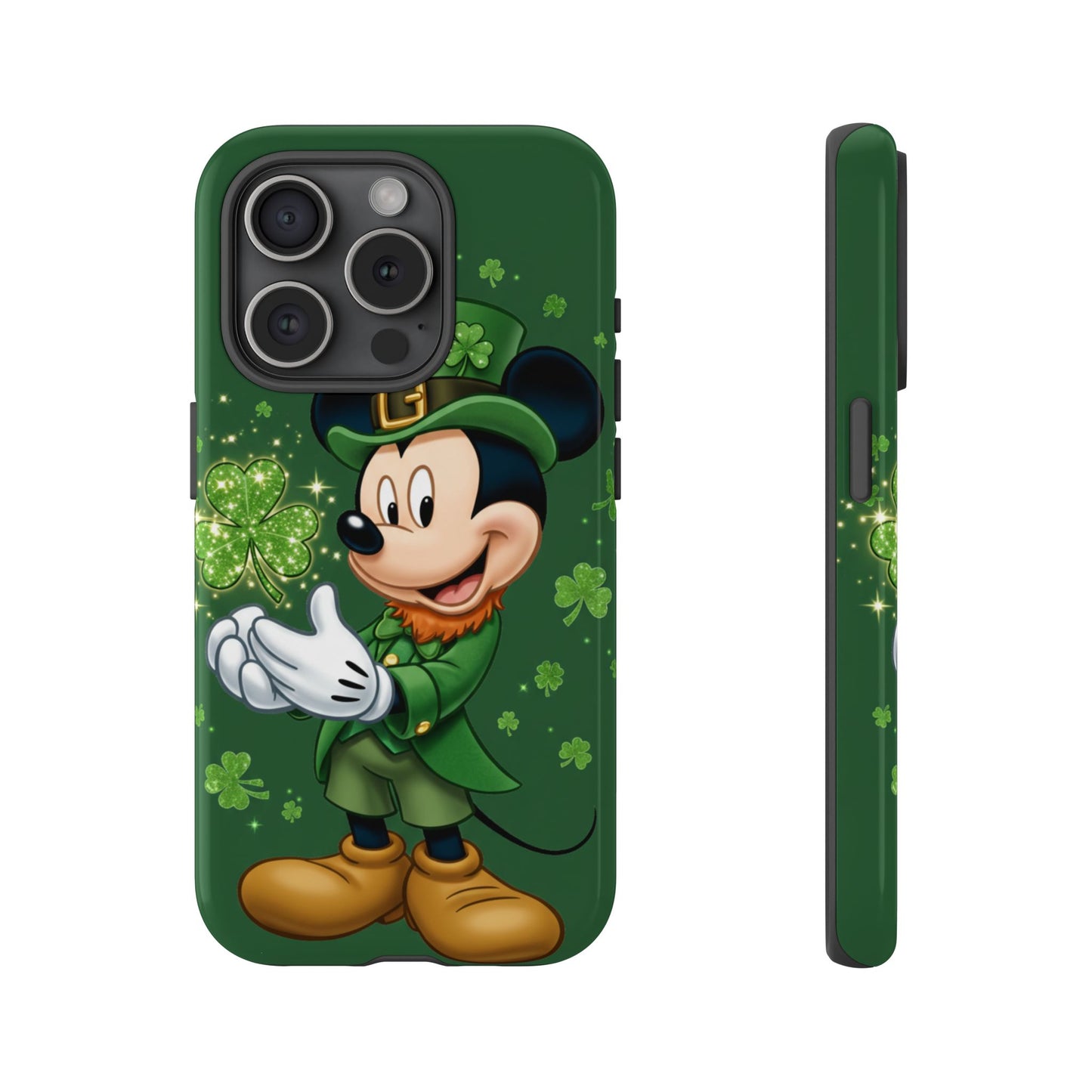 Disney Mickey Shamrock Durable Phone Case