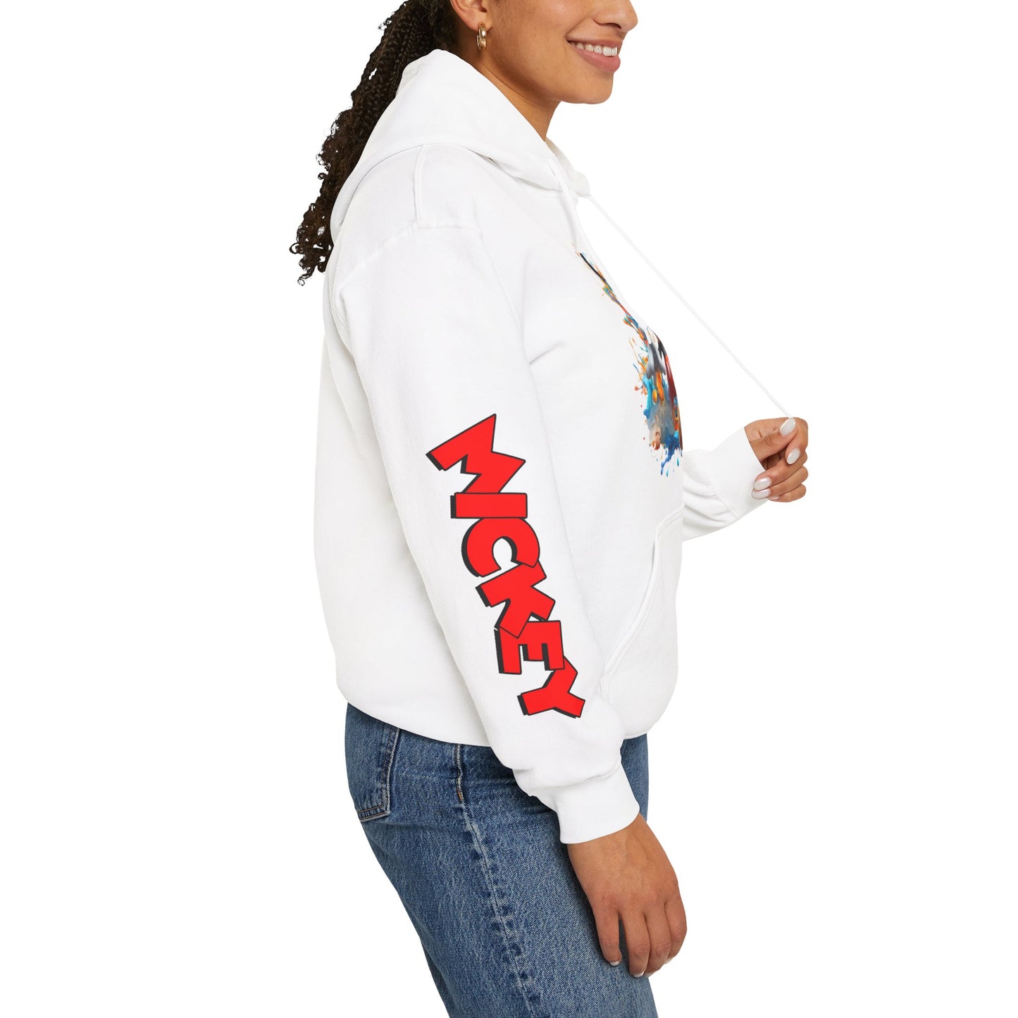 Mickey Mouse Splash Hooded Sweatshirt