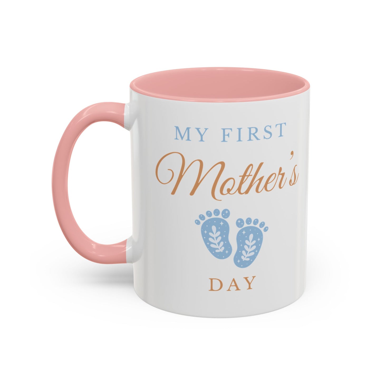 My First Mother's Day Mug Blue - Newborn Baby Message