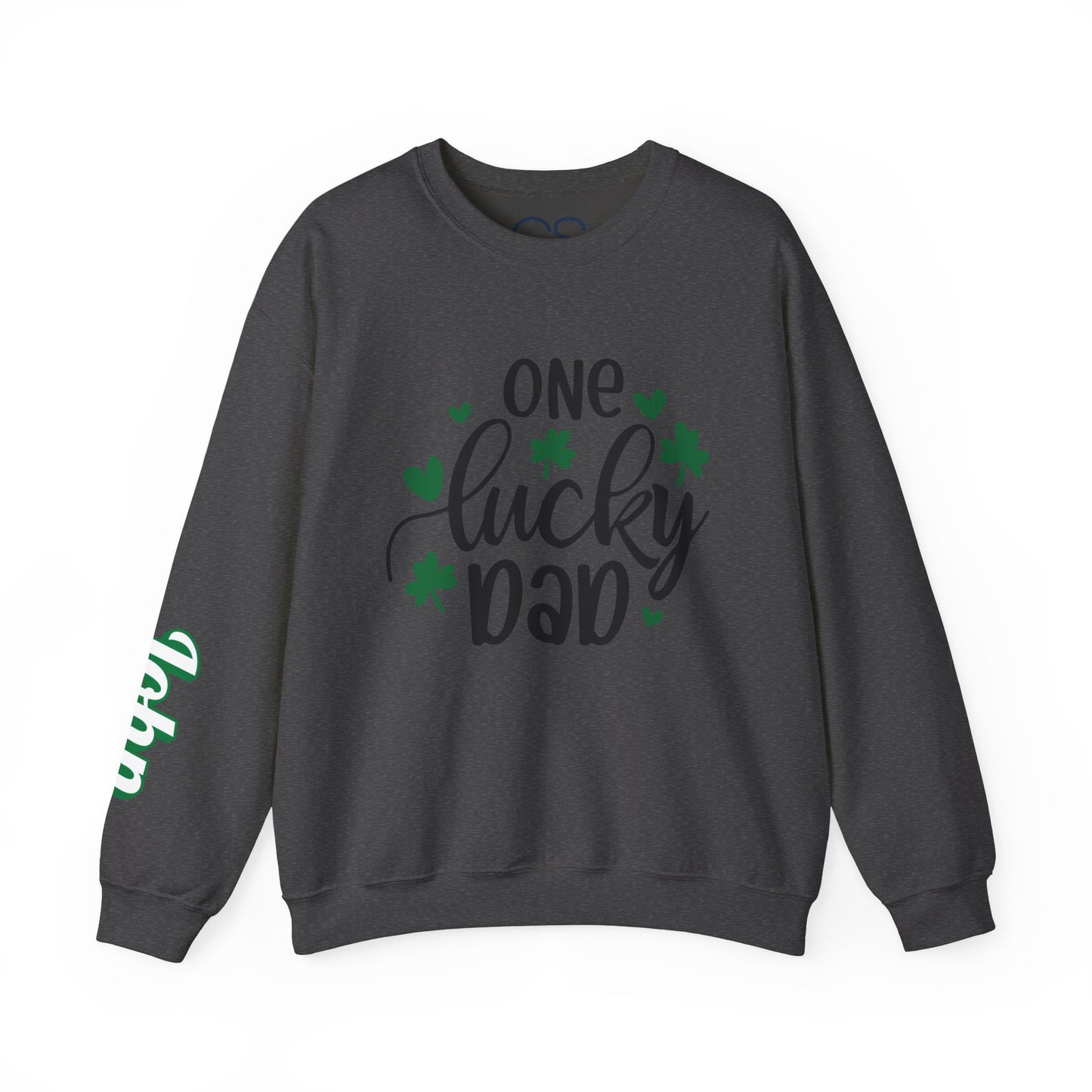 Personalized One Lucky Dad St. Patricks Day Sweatshirt