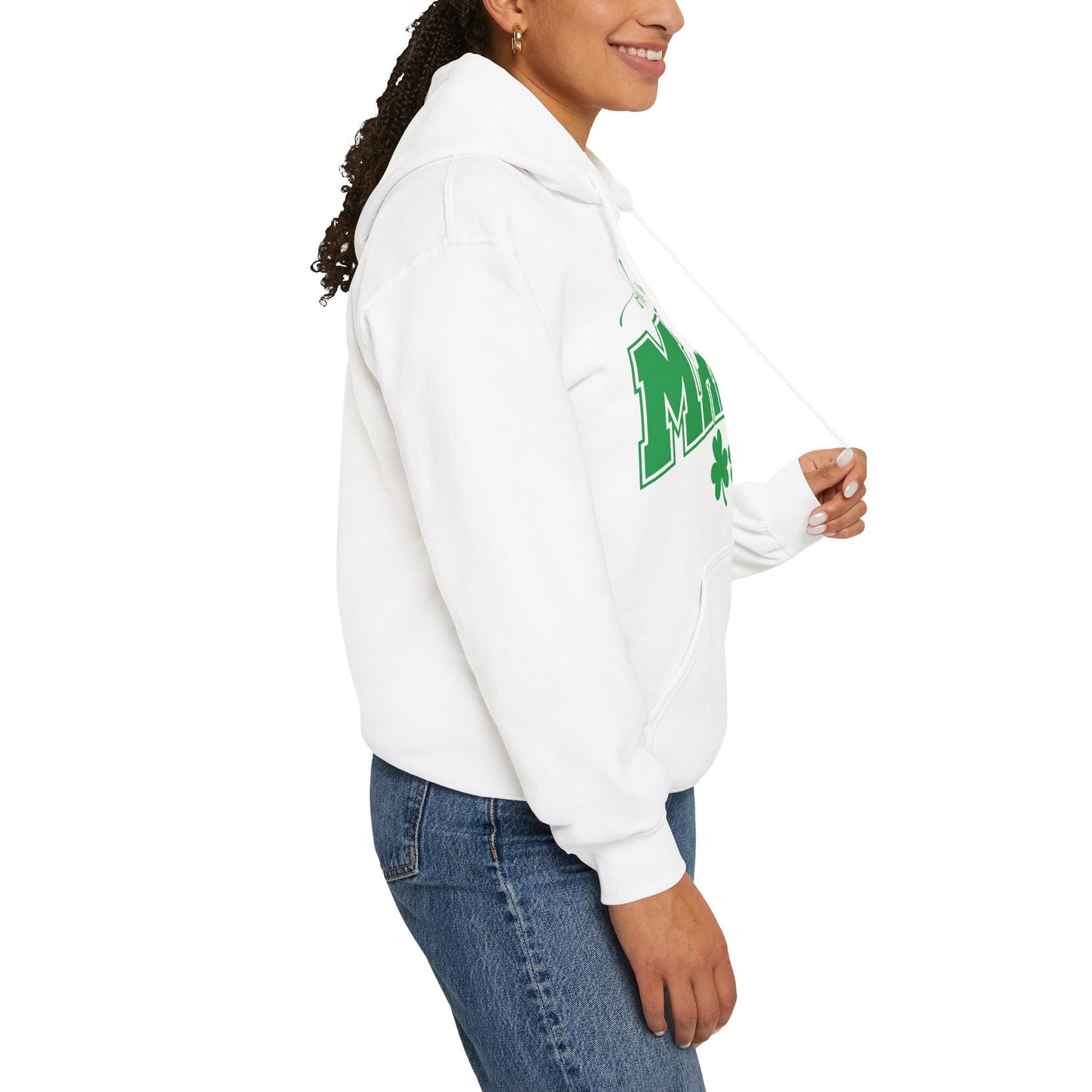 One Lucky Mama & Mini Matching St. Patrick's Day Hoodie Set