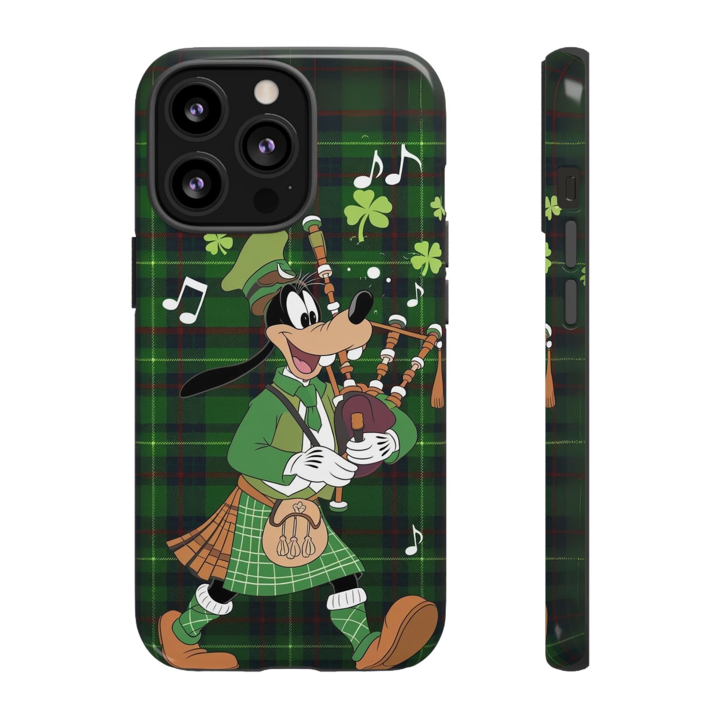 Disney Goofy St. Patrick's Day Durable Phone Case