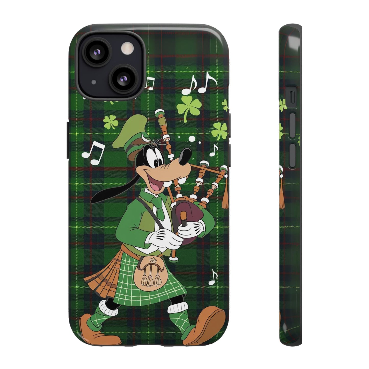 Disney Goofy St. Patrick's Day Durable Phone Case