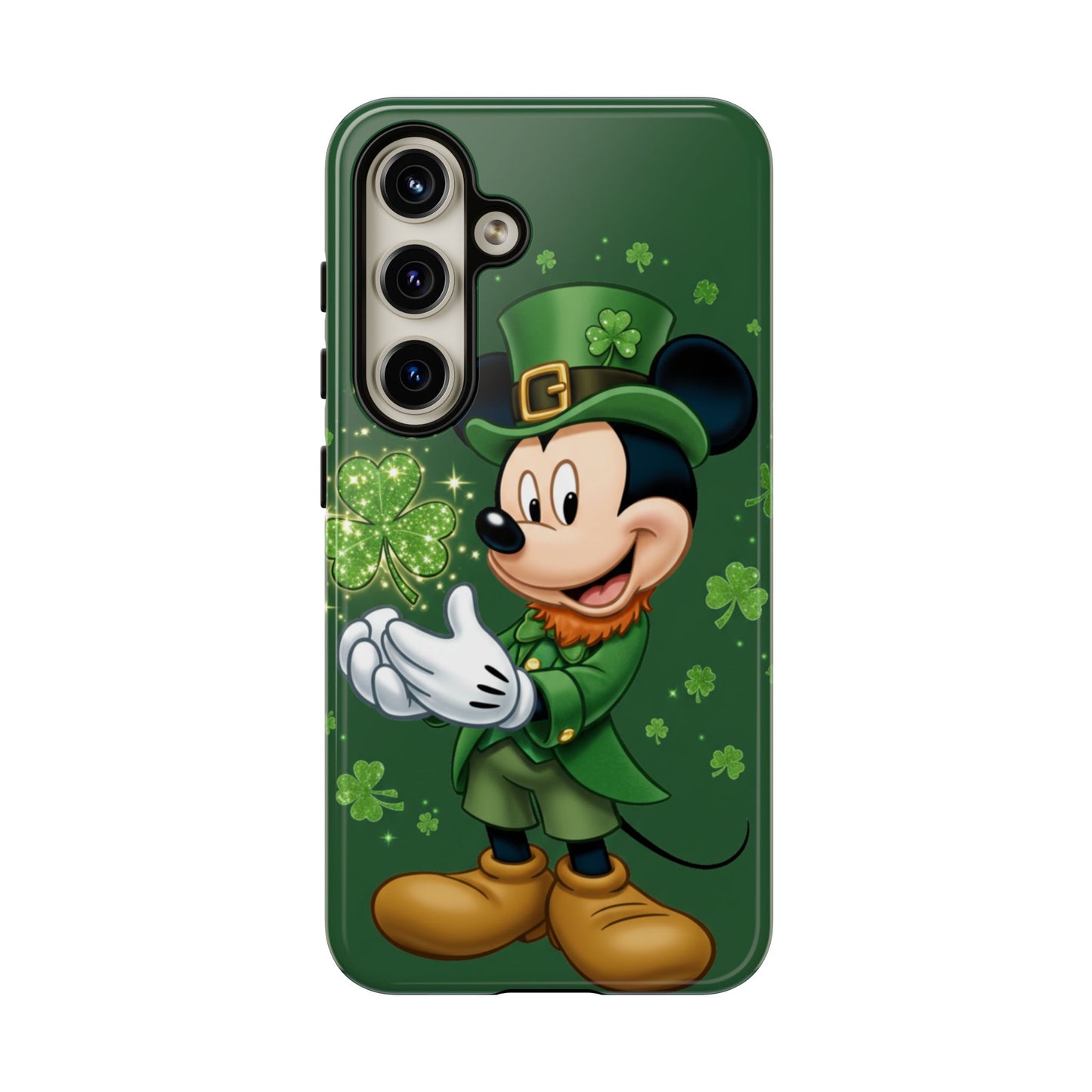 Disney Mickey Shamrock Durable Phone Case
