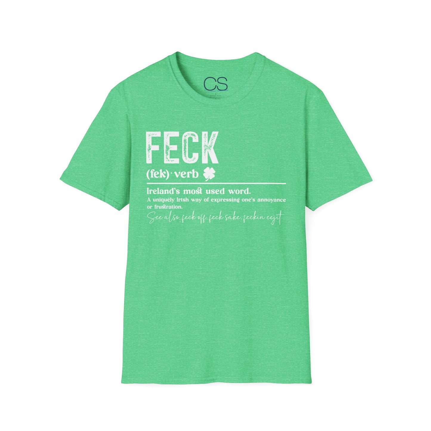 Luck of the Irish Shamrock Unisex Softstyle T-Shirt