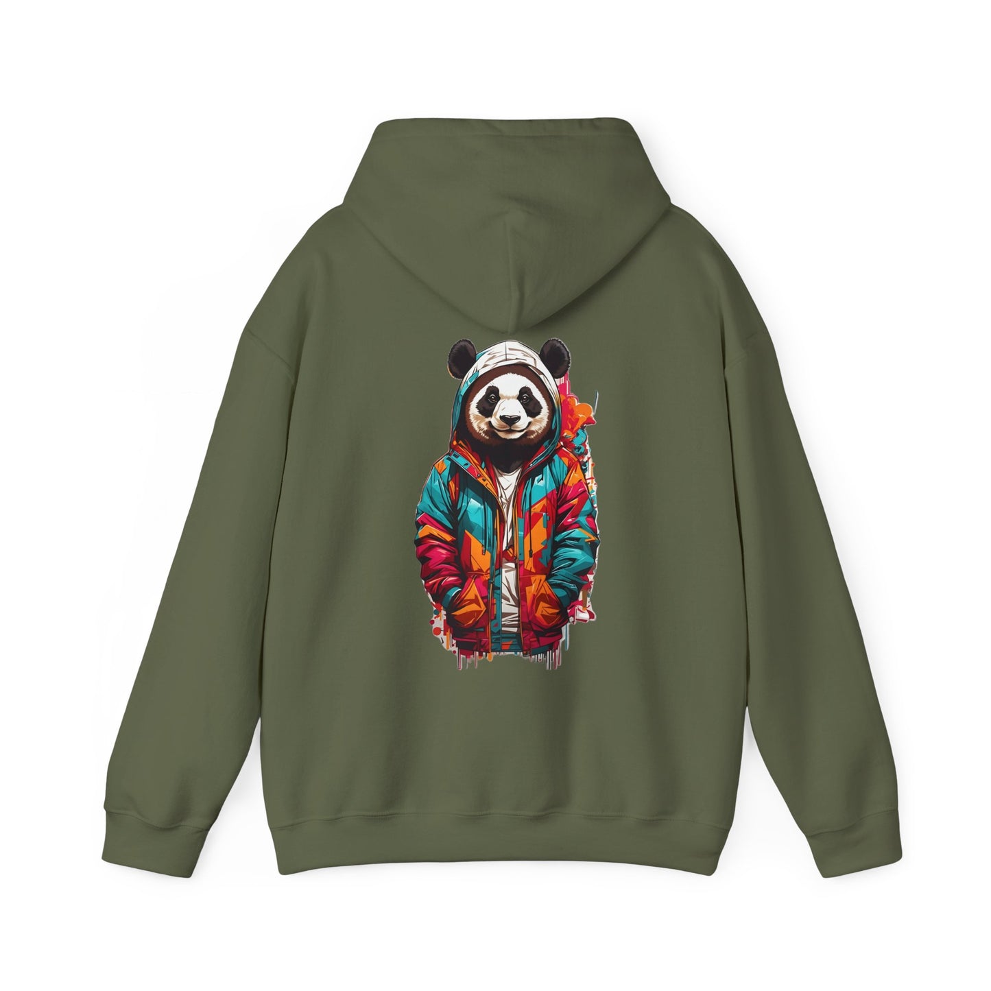 Trendy Panda Hooded Sweatshirt