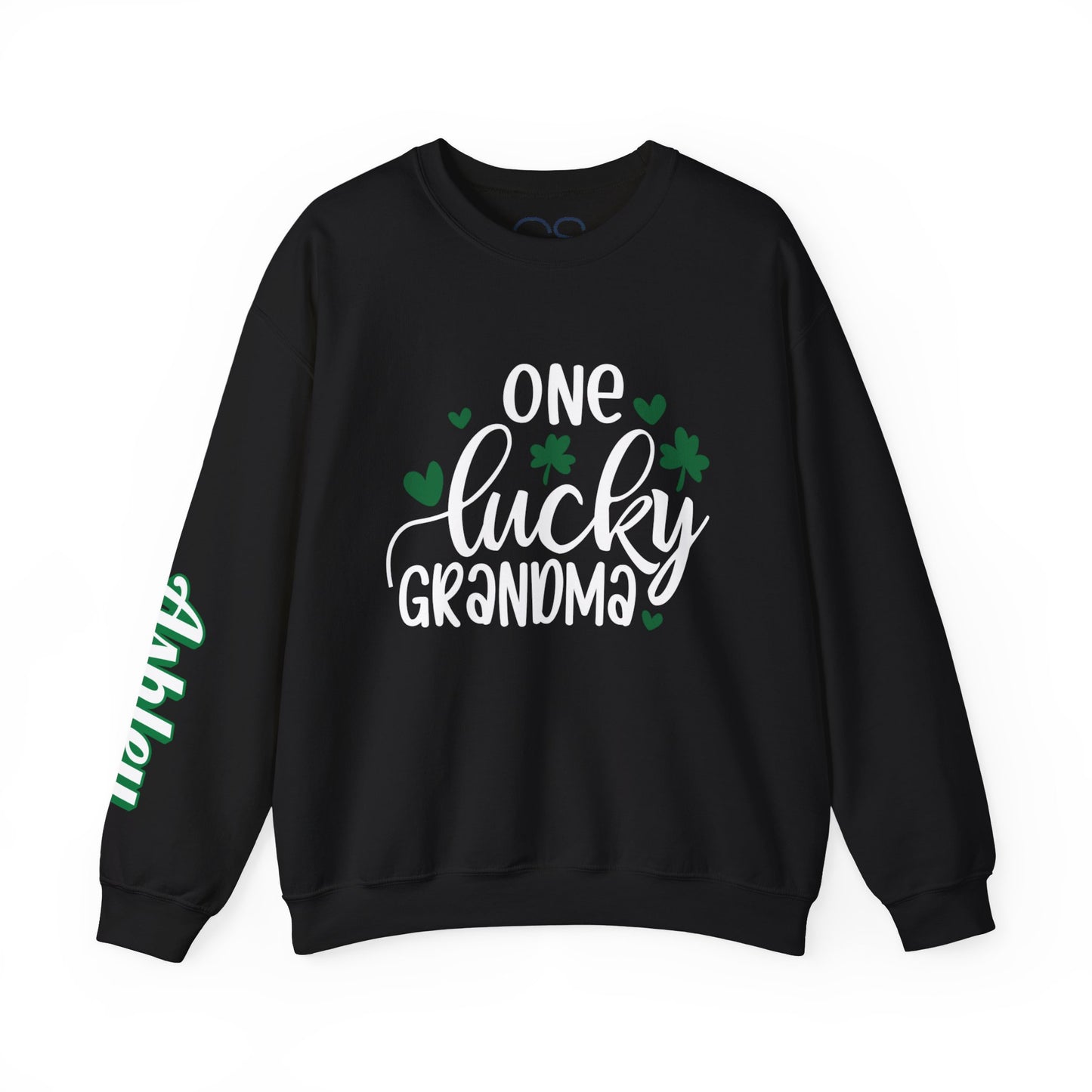 Personalized One Lucky Grandma St. Patricks Day Sweatshirt