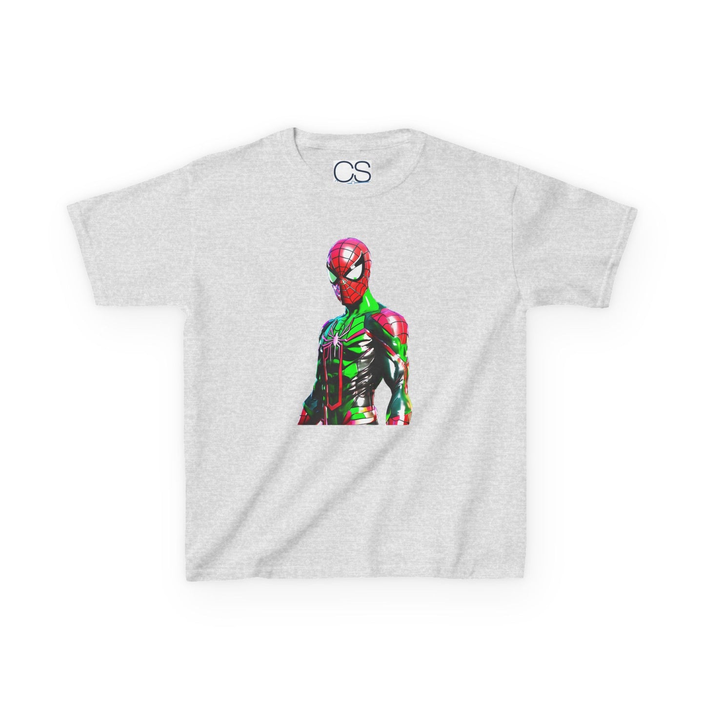Spider-Man St. Patrick's Day Kids Heavy Cotton T-Shirt