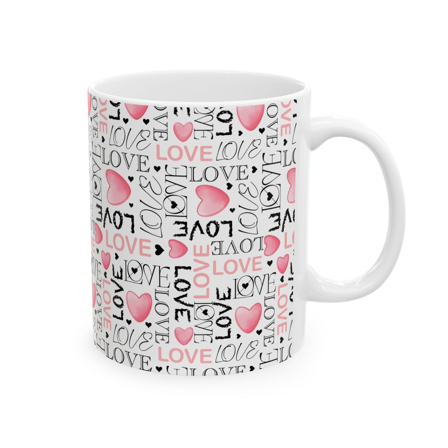 Watercolor XOXO Love Mug