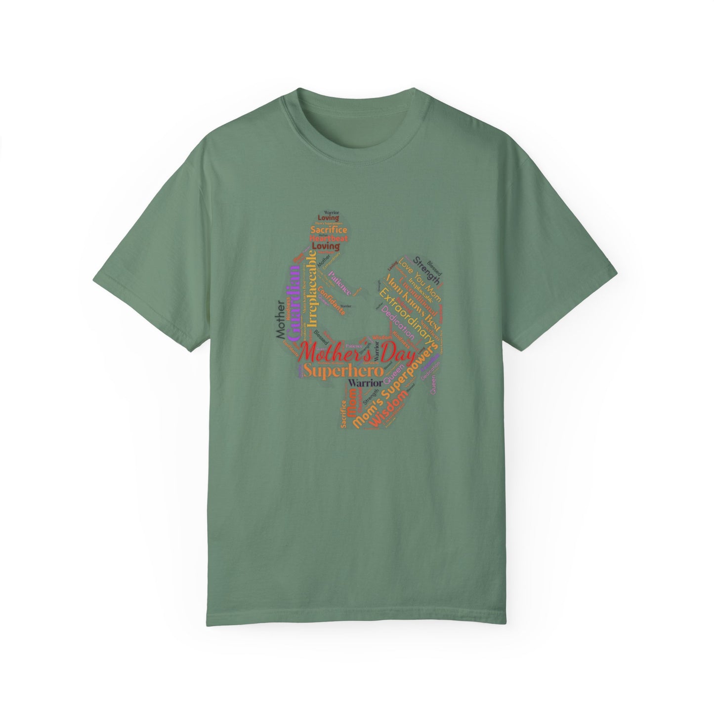 Mother and Child Word Art T-Shirt