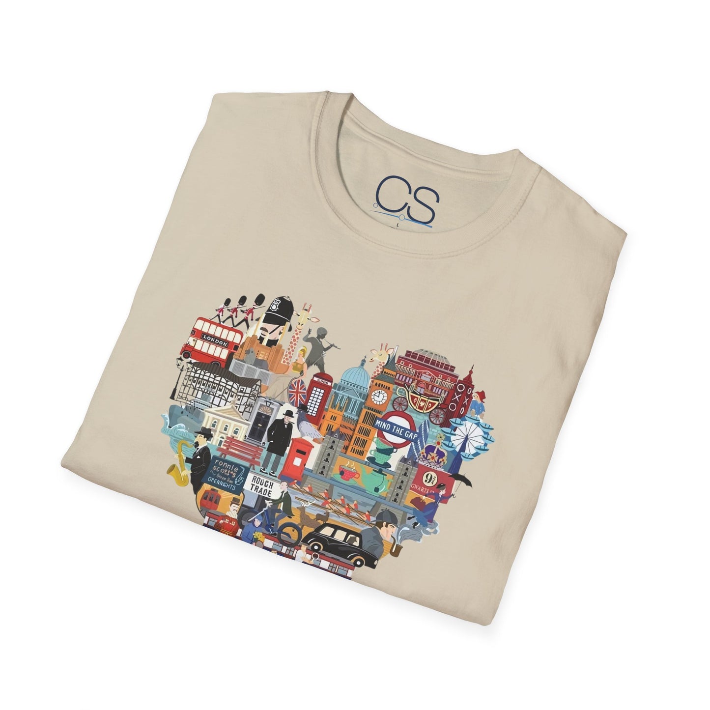 London Heart Collage T-Shirt