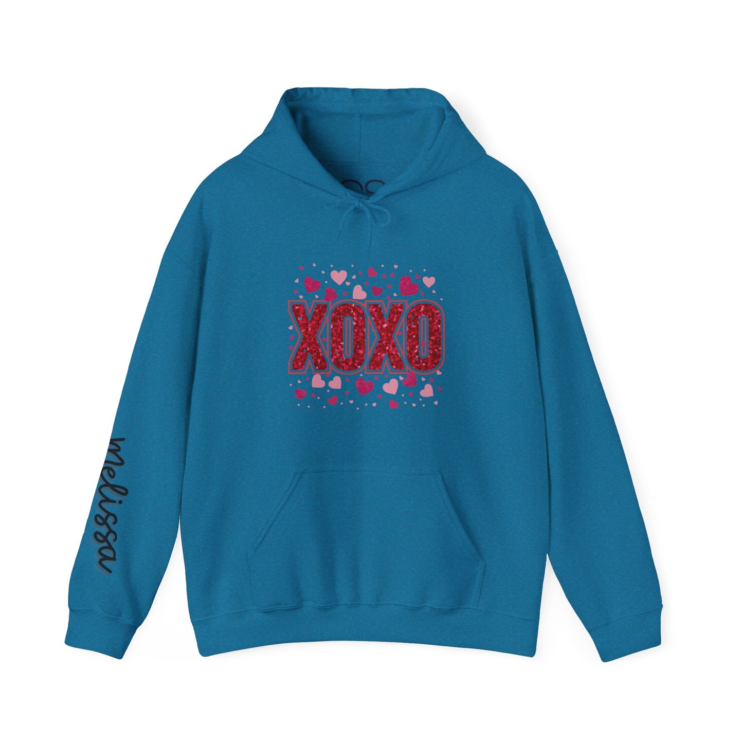 Personalized XOXO Hooded Sweatshirt