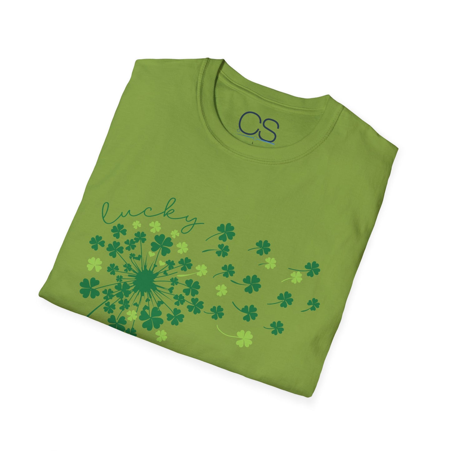 Luck of the Irish Dandelion Unisex Softstyle T-Shirt