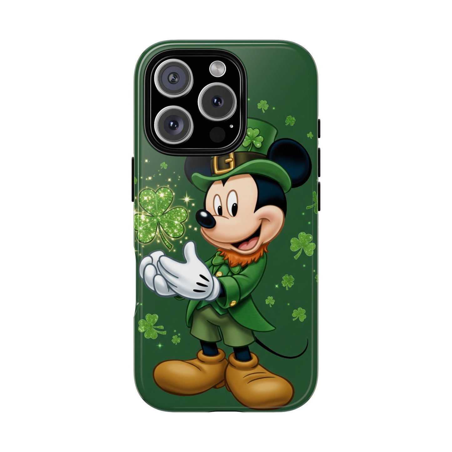 Disney Mickey Shamrock Durable Phone Case
