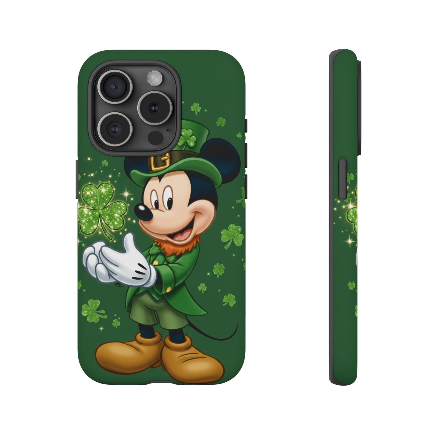 Disney Mickey Shamrock Durable Phone Case