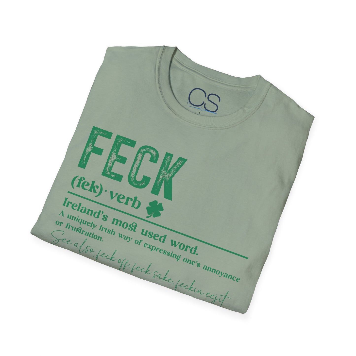 Luck of the Irish Shamrock Unisex Softstyle T-Shirt