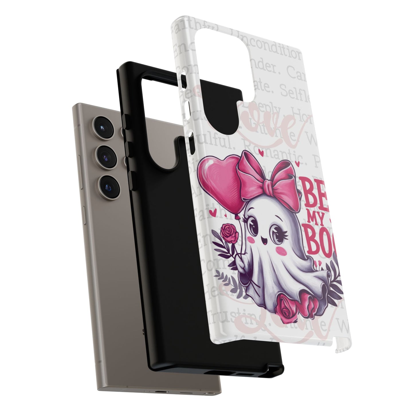 Be My Boo Ghost Patterned Durable Phone Case