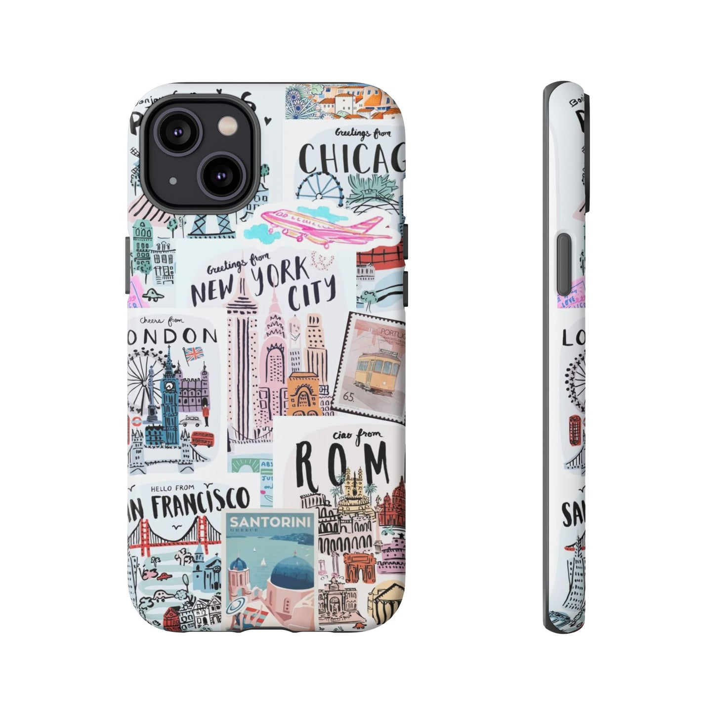 Wanderlust Travel-Themed Durable Phone Case