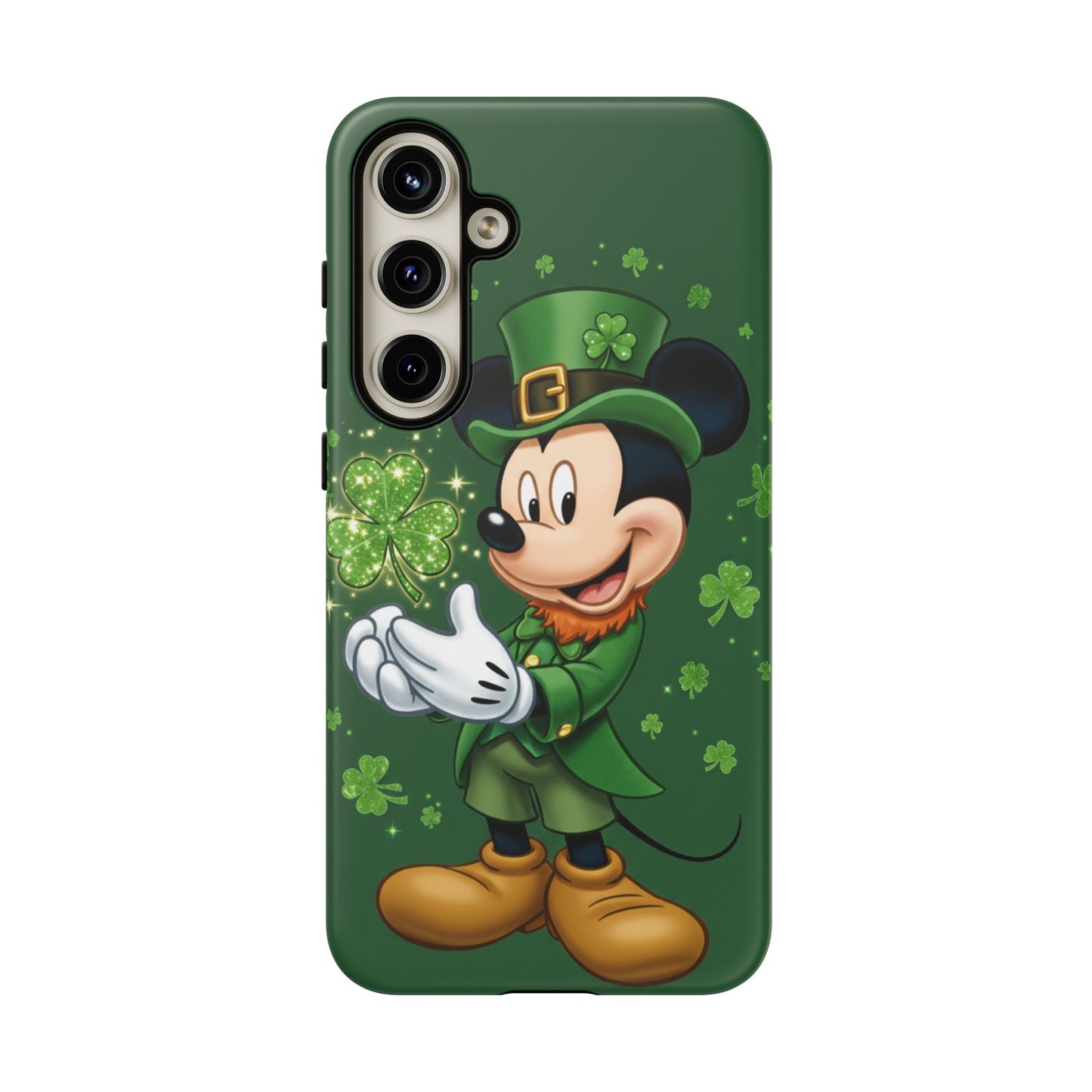 Disney Mickey Shamrock Durable Phone Case