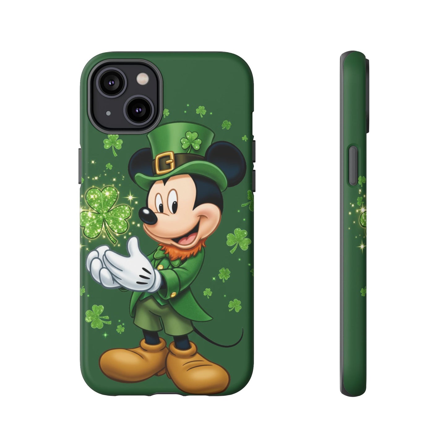 Disney Mickey Shamrock Durable Phone Case