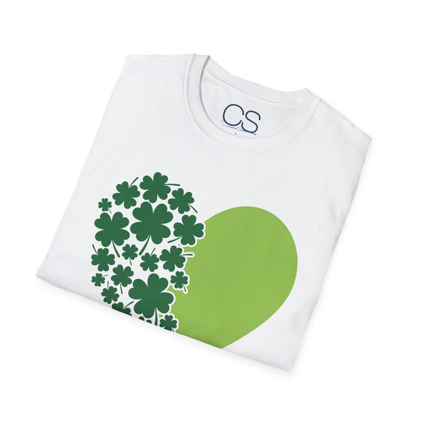 Irish Shamrock Heart T-Shirt