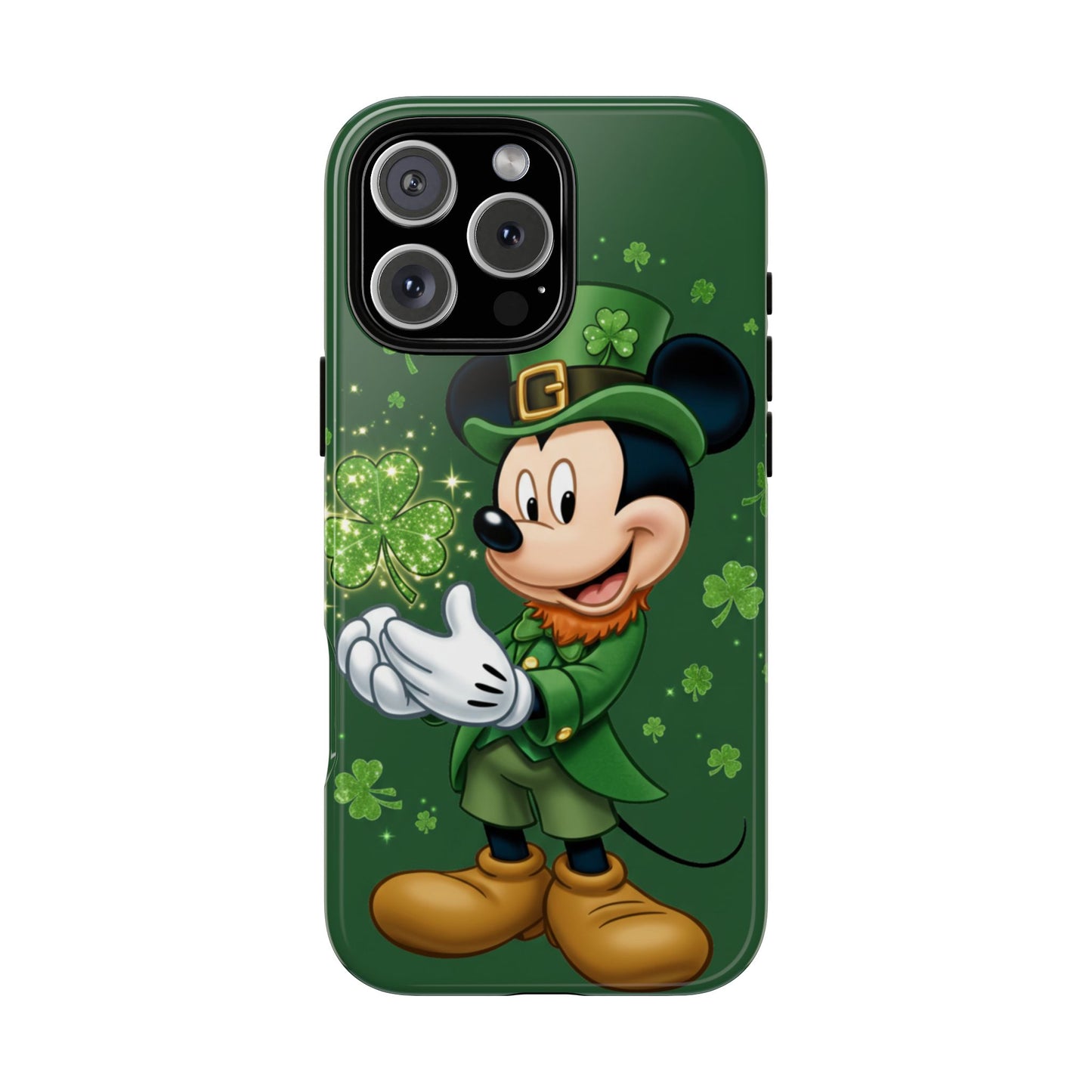 Disney Mickey Shamrock Durable Phone Case