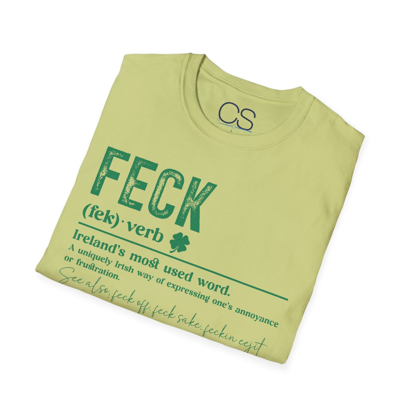 Luck of the Irish Shamrock Unisex Softstyle T-Shirt