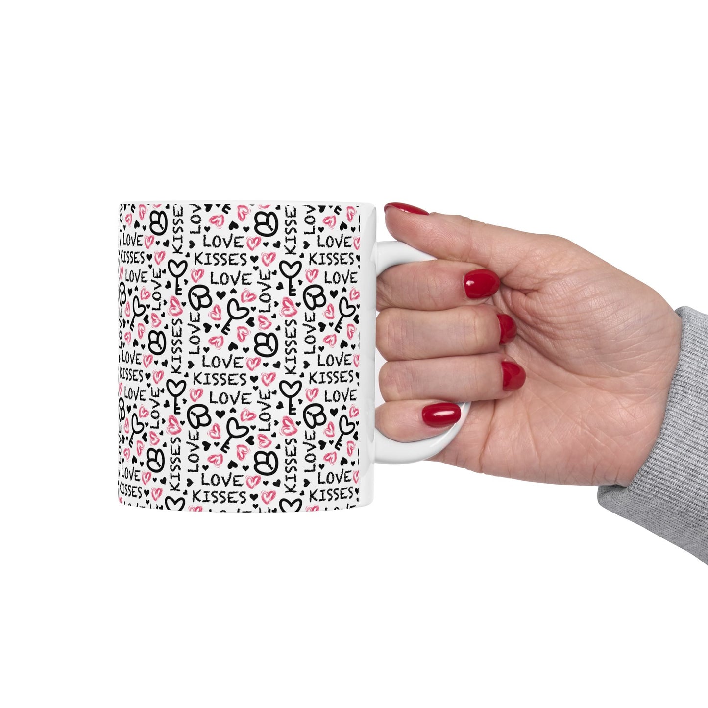 Love & Kisses Ceramic Mug