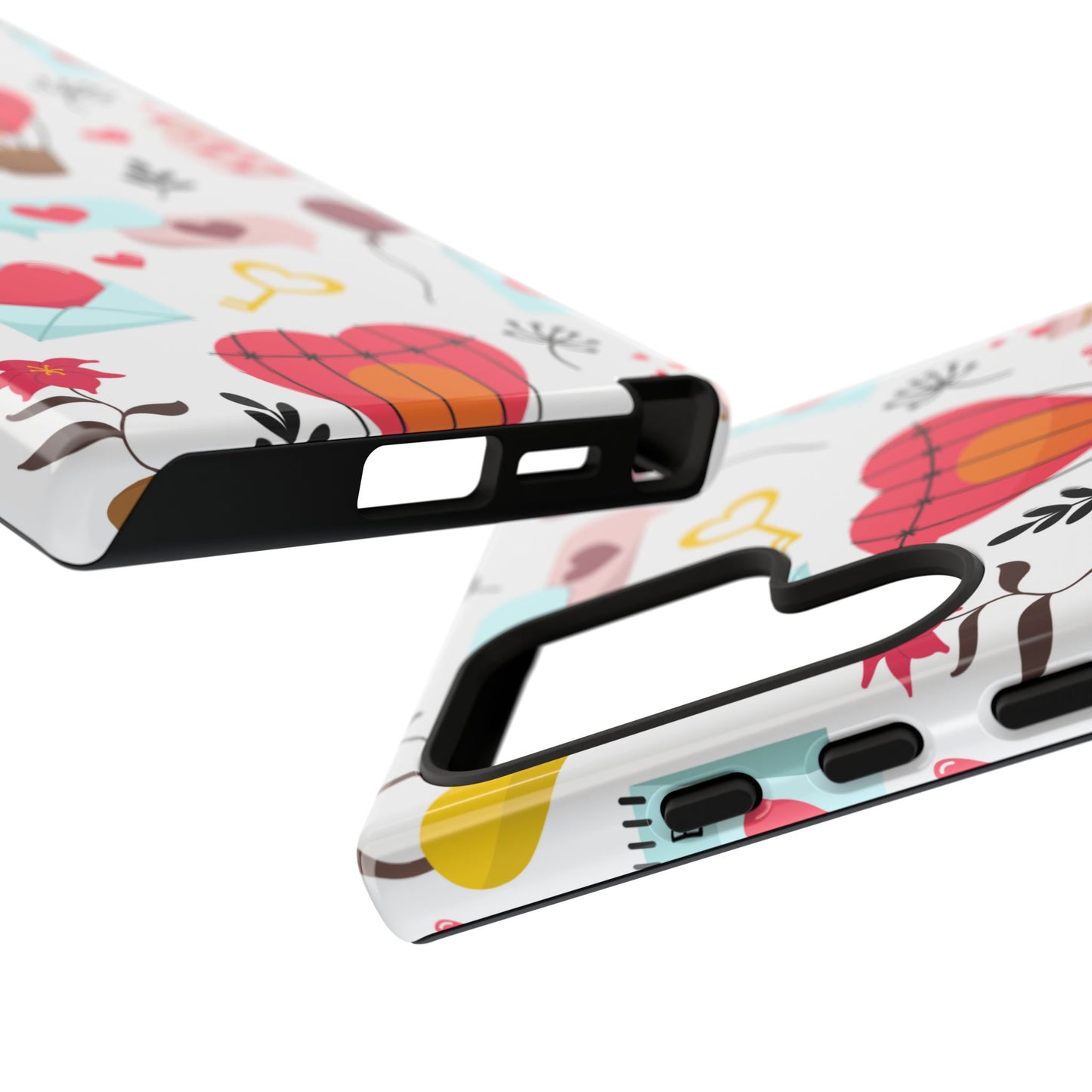 Valentine's Day Heart-Themed Durable Phone Case