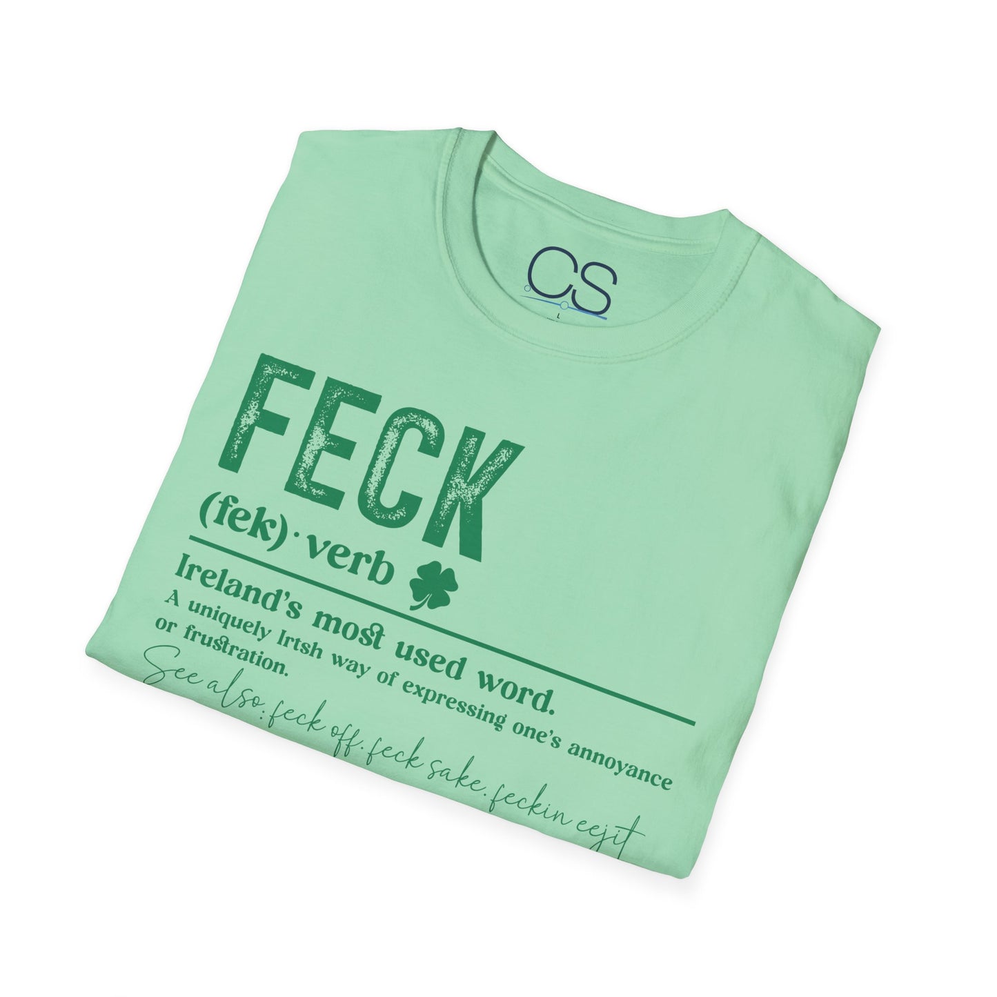 Luck of the Irish Shamrock Unisex Softstyle T-Shirt