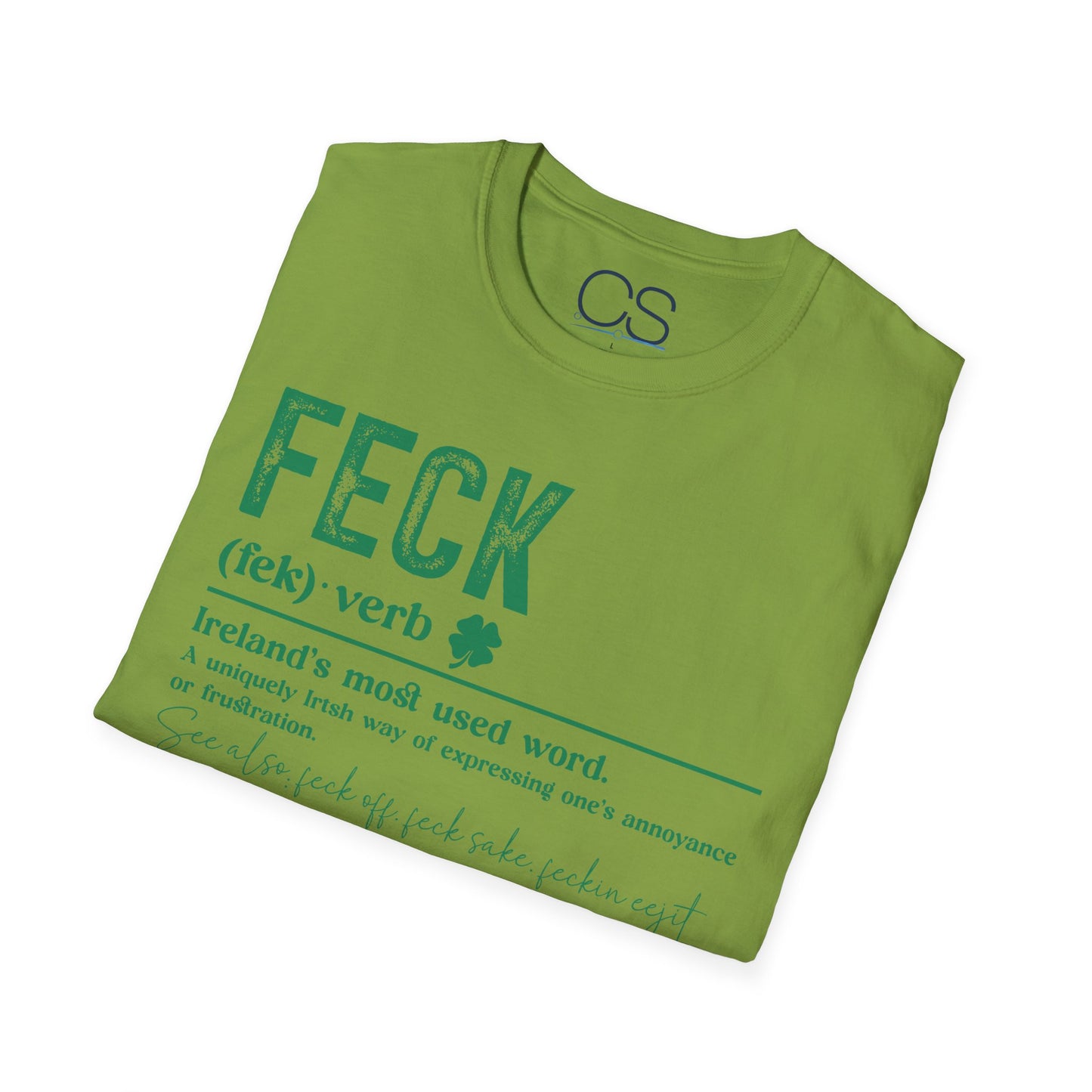 Luck of the Irish Shamrock Unisex Softstyle T-Shirt