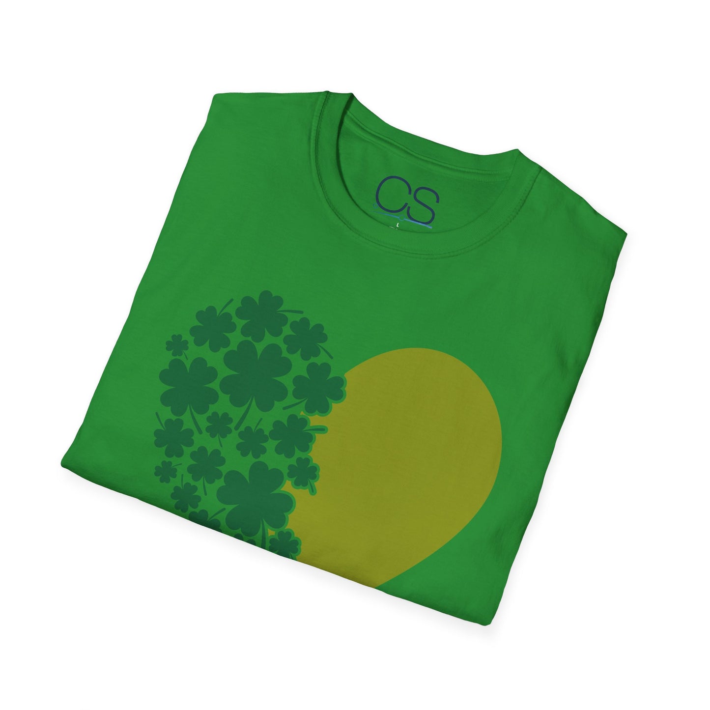 Irish Shamrock Heart T-Shirt