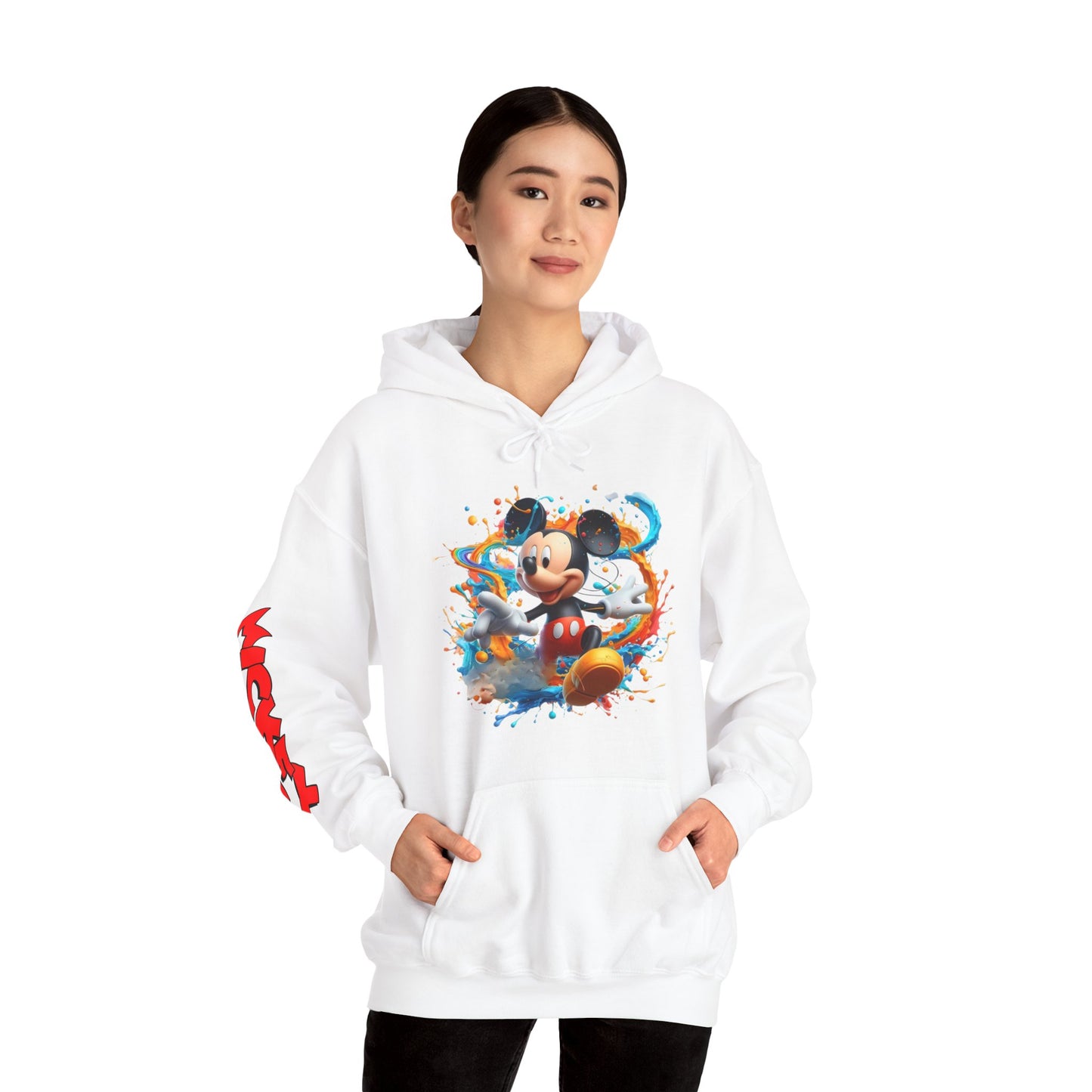 Mickey Mouse Splash Hooded Sweatshirt