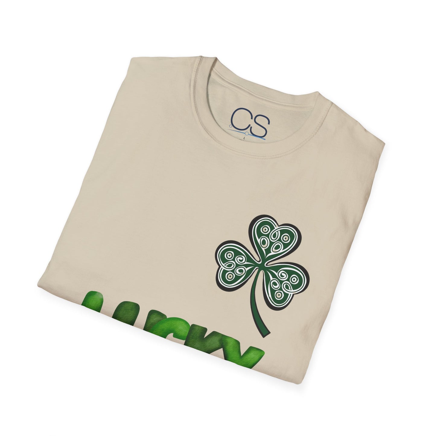 Double-Sided St. Patrick's Day Irish Shamrock Unisex Softstyle T-Shirt