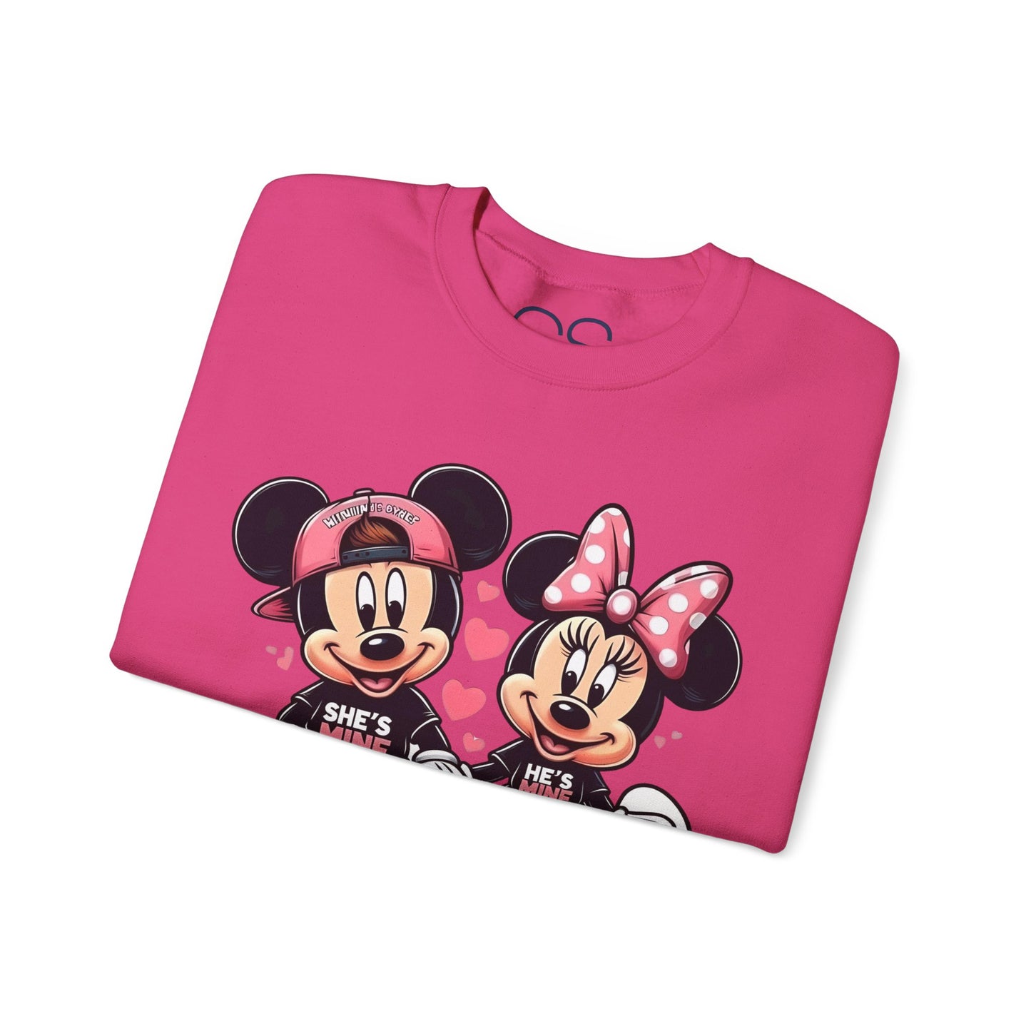 Mickey & Minnie Couples Crewneck Sweatshirt
