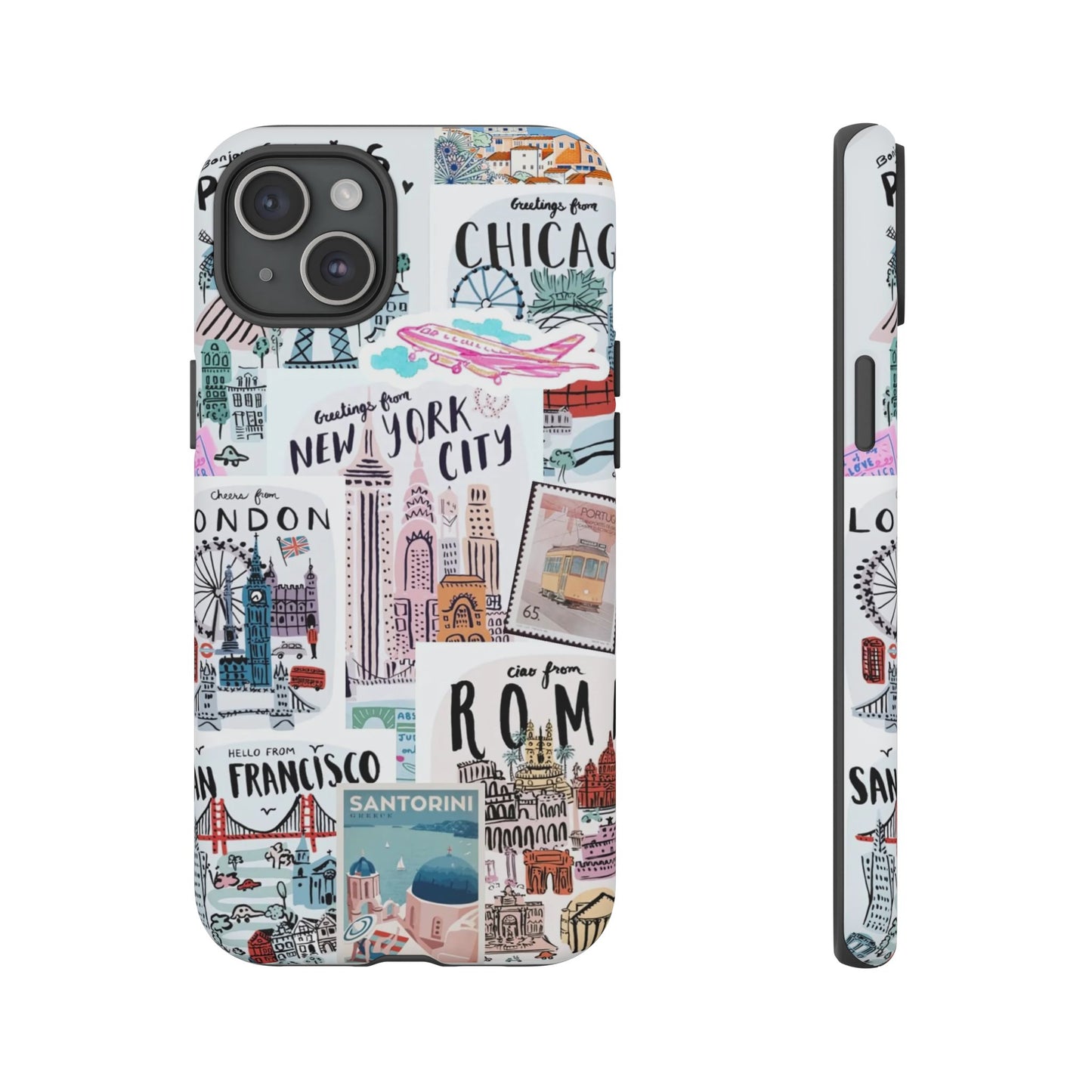 Wanderlust Travel-Themed Durable Phone Case