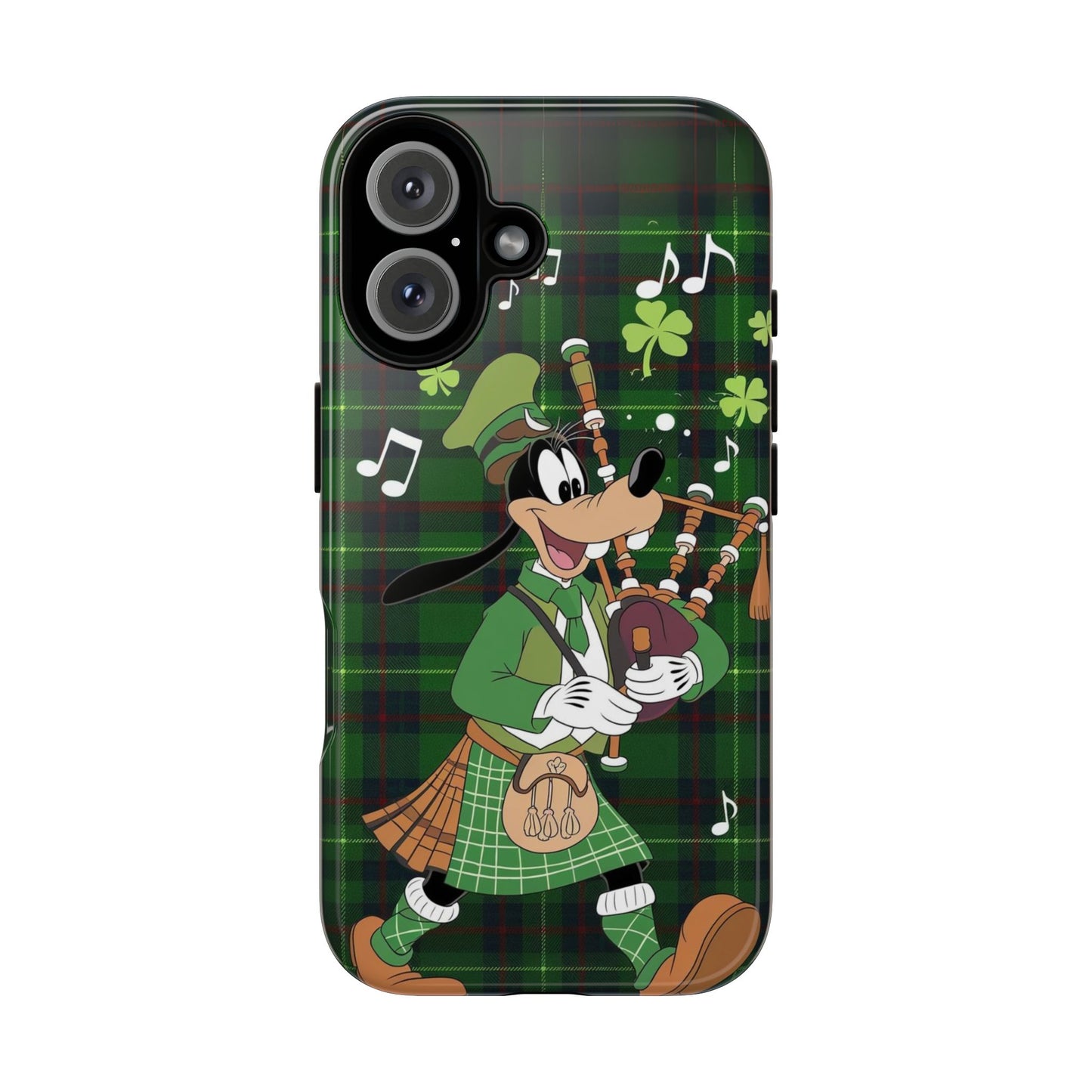 Disney Goofy St. Patrick's Day Durable Phone Case