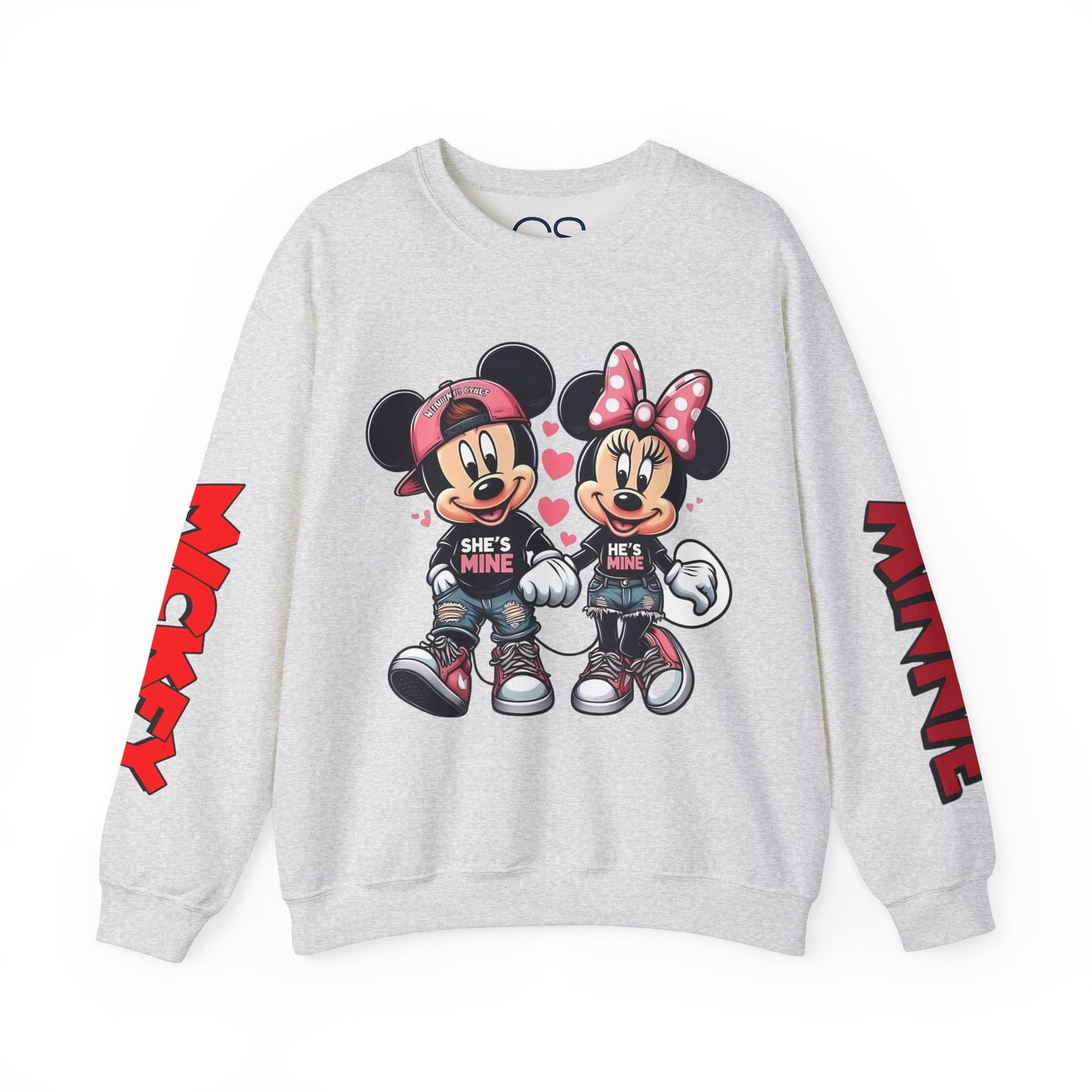 Mickey & Minnie Couples Crewneck Sweatshirt