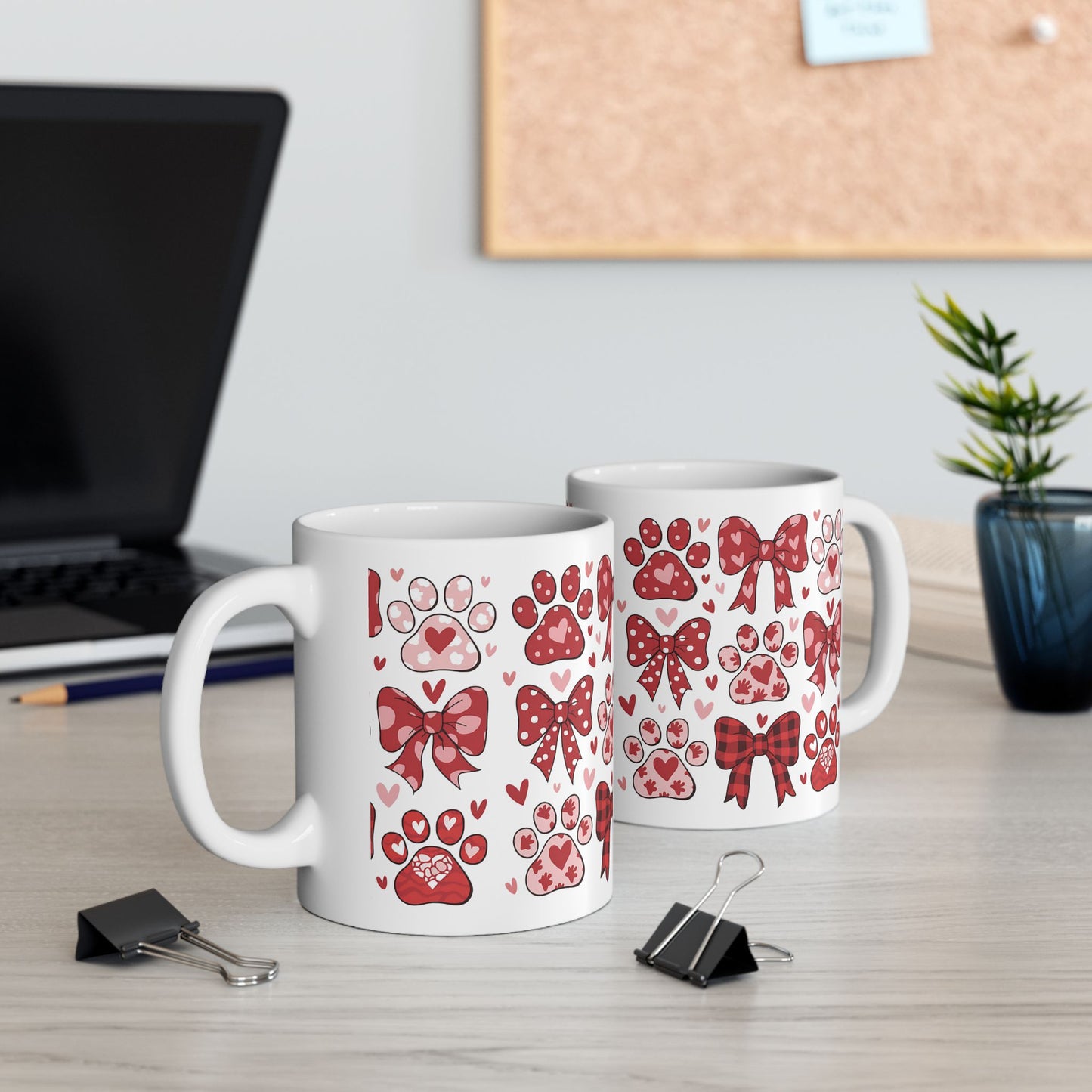 Charming Dog Valentine Coquette Mug