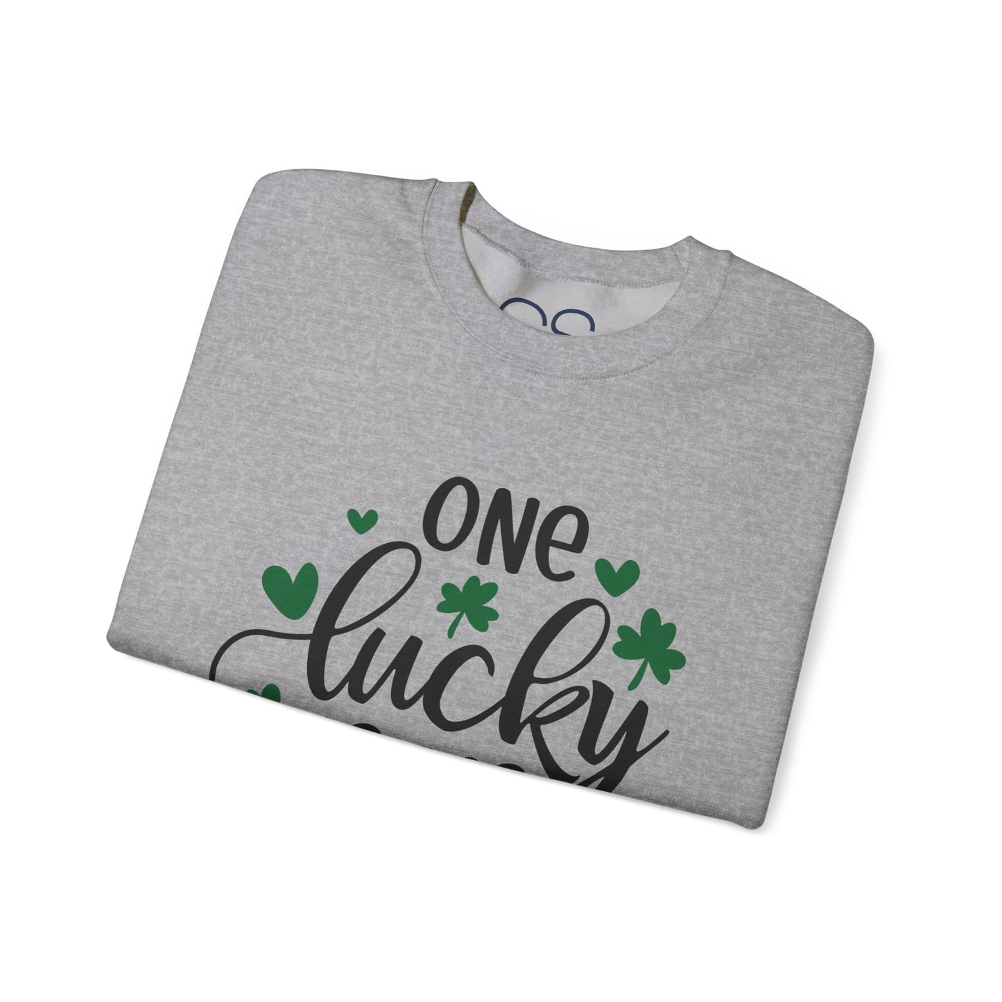 Personalized One Lucky Dad St. Patricks Day Sweatshirt