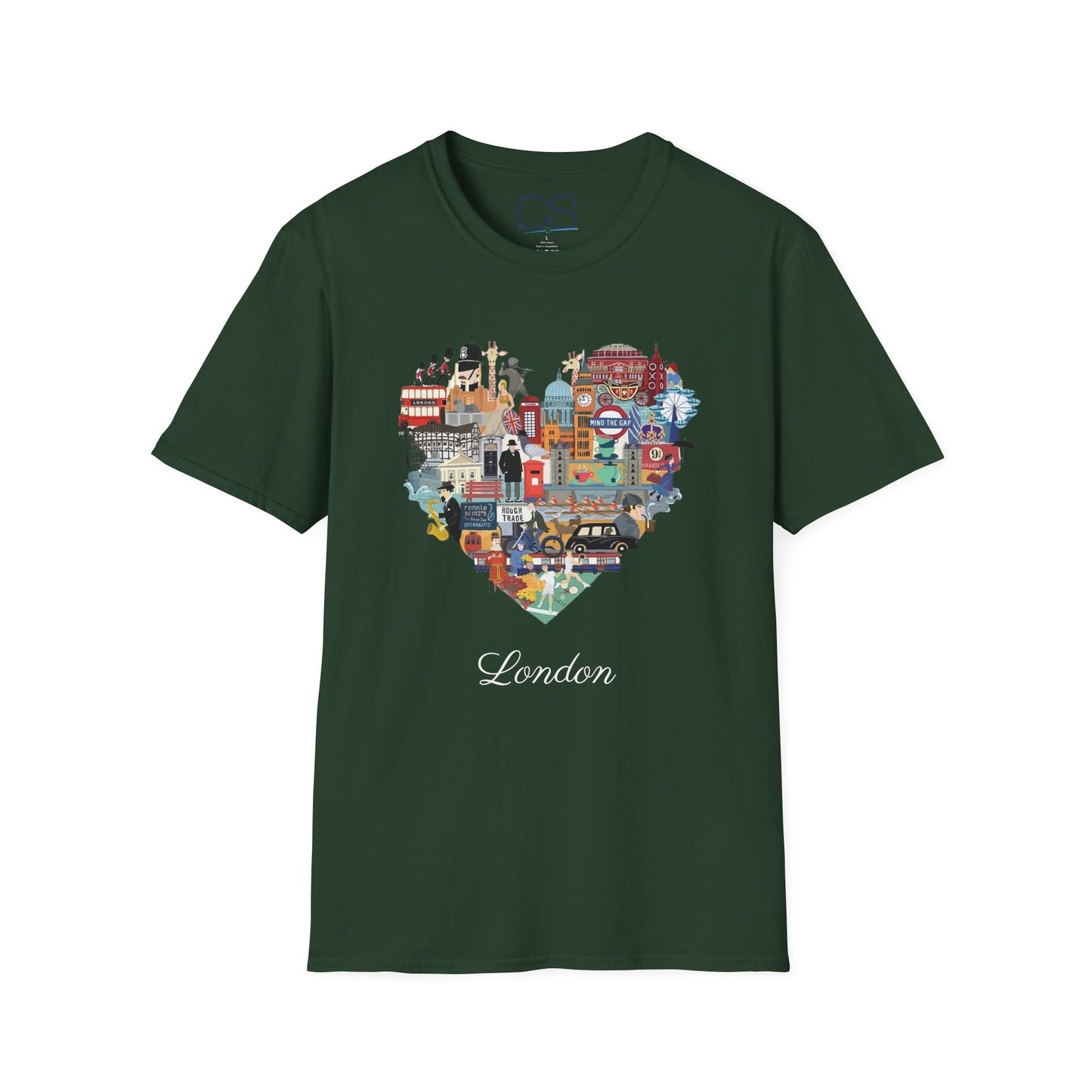 London Heart Collage T-Shirt